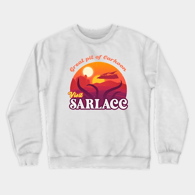 Sarlacc. The Great Pit of Carkoon Crewneck Sweatshirt by Scud"